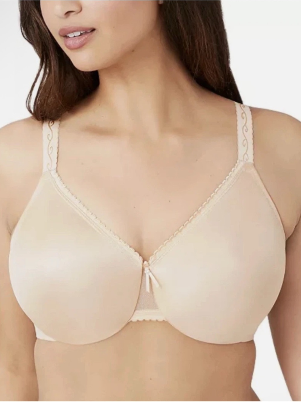 Wacoal 38G 857109 Nude Unlined Underwire Minimizer Bra